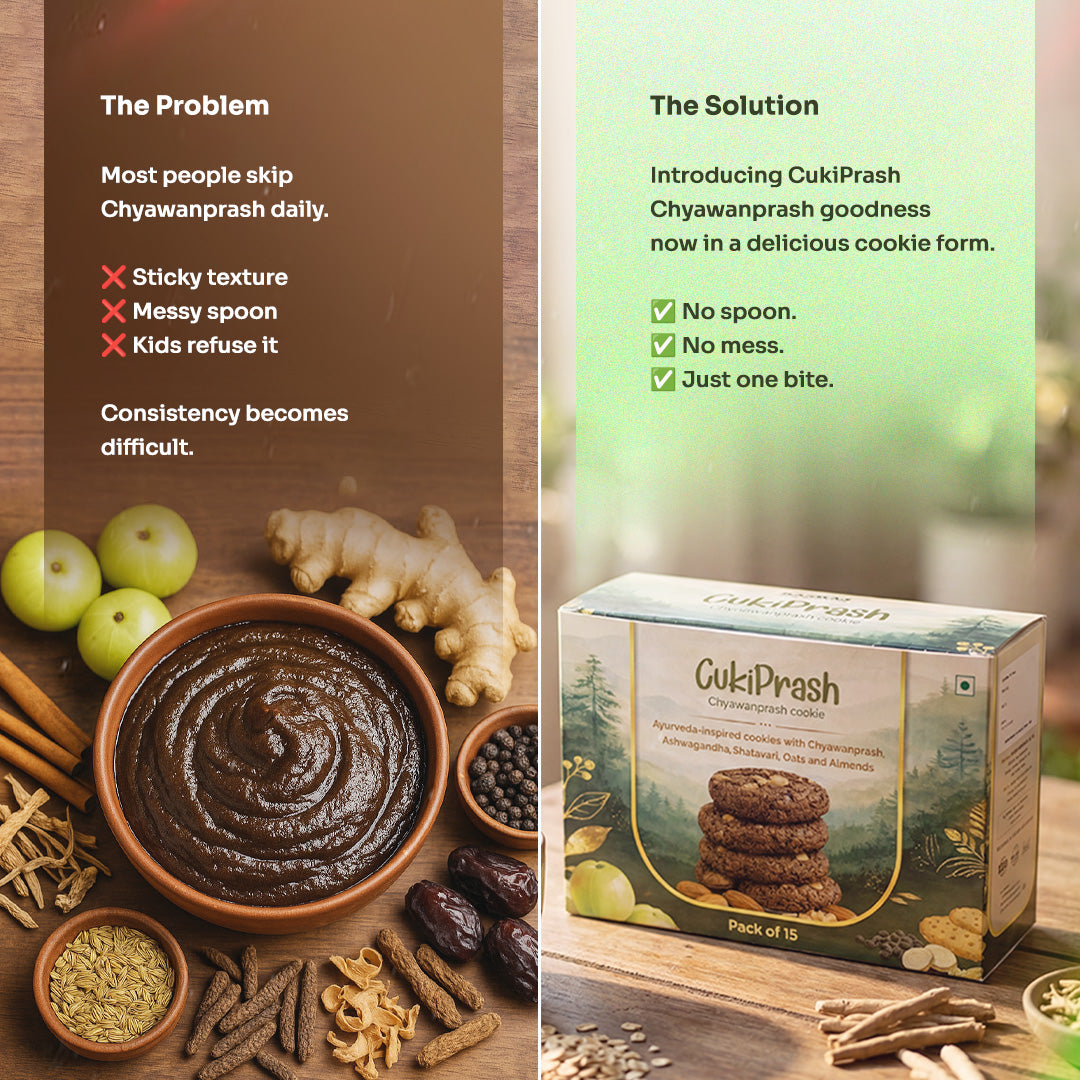 CukiPrash – Chyawanprash Cookies