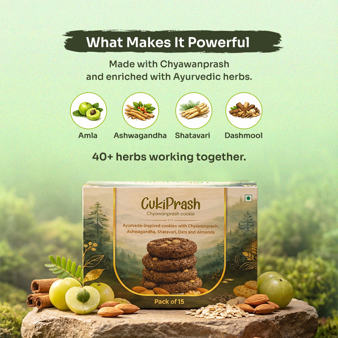 CukiPrash – Chyawanprash Cookies